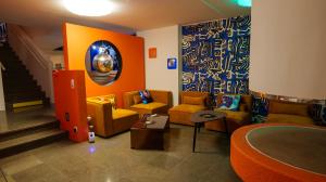 Posezení v ubytování HYP'Hotel