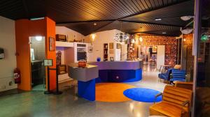 Posezení v ubytování HYP'Hotel
