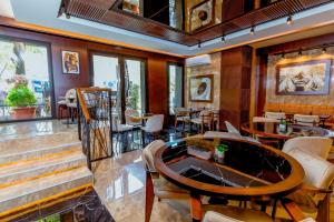 Nobel Gallery Hotel的休息区
