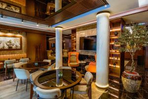 Nobel Gallery Hotel的休息区