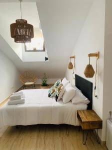 Postel nebo postele na pokoji v ubytování Apartamento Las Minas