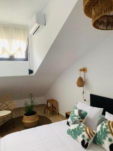 Postel nebo postele na pokoji v ubytování Apartamento Las Minas