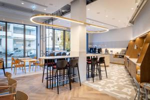 Posezení v ubytování Qubus Hotel Katowice