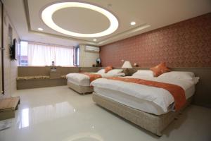 Voodi või voodid majutusasutuse Good Sleep B&B toas
