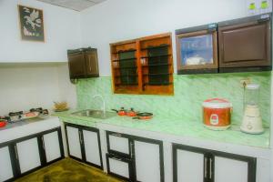 Η κουζίνα ή μικρή κουζίνα στο Rangi Villa