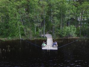 Naturlandskabet i nærheden af feriehuset