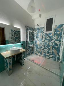 Kúpeľňa v ubytovaní Dante Rooms