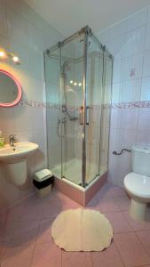 Kúpeľňa v ubytovaní Villa Broniewskiego