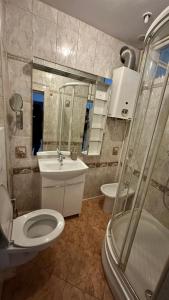 Phòng tắm tại Apartament Małeckiego