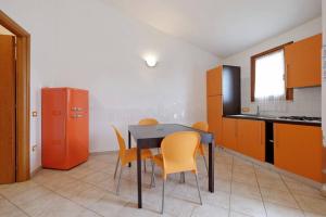 Køkken eller tekøkken på casa vacanza mika