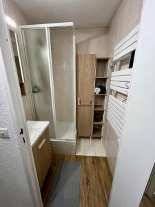 Η κουζίνα ή μικρή κουζίνα στο Samoens 1600, ski au pied