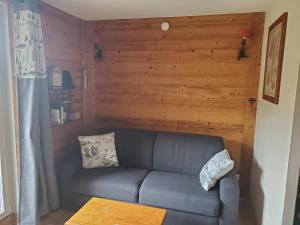 Posezení v ubytování Chouette appartement au pied des pistes (4 max)