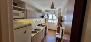 Kuchyň nebo kuchyňský kout v ubytování COSTANERA MAR DE AJO