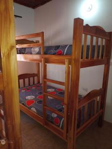 Un ou plusieurs lits superposés dans un hébergement de l'établissement Casa Ana