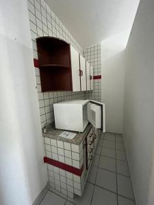 Kuchyň nebo kuchyňský kout v ubytování Pousada Sapê