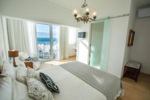 Vila Fortaleza客房内的一张或多张床位