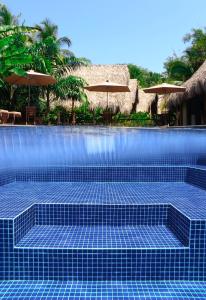 Casa Bambu Tayrona, Los Naranjos内部或周边的泳池