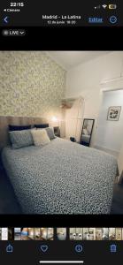 a picture of a bedroom with a bed in a room at Madrid Citymad Six in Madrid