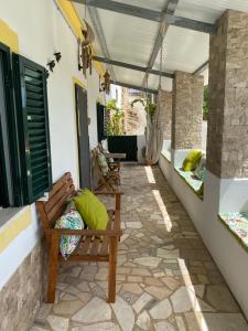Χώρος καθιστικού στο Casa dos Avós
