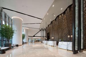 Vstupní hala nebo recepce v ubytování Wyndham Foshan Nanhai