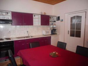 Kuchyň nebo kuchyňský kout v ubytování Holiday home Nove Hamry/Erzgebirge 1646