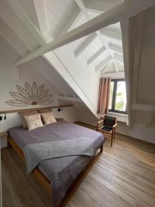 Ένα ή περισσότερα κρεβάτια σε δωμάτιο στο Bella Vista 2 bedroom - Orient Bay
