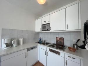 Kuchyň nebo kuchyňský kout v ubytování Luna-Wohnung-2