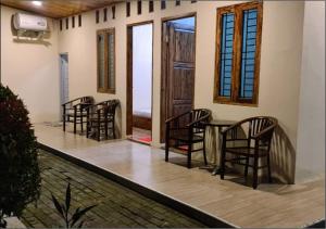 Χώρος καθιστικού στο Omah Gunung Homestay