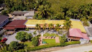 an aerial view of a house with a yard at Aonang Privacy Resort in Ao Nang Beach