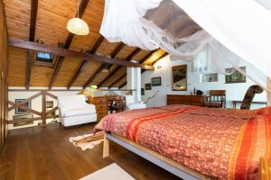 Posteľ alebo postele v izbe v ubytovaní STONE HOUSE reTREAT