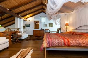 Posteľ alebo postele v izbe v ubytovaní STONE HOUSE reTREAT