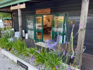 Zahrada ubytování Tikitere Lodge, Rotorua