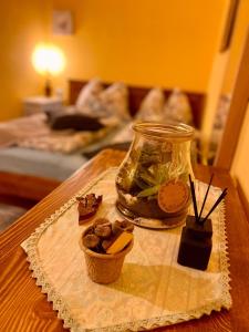 Postel nebo postele na pokoji v ubytování Apartment Ad Alta Obervellach
