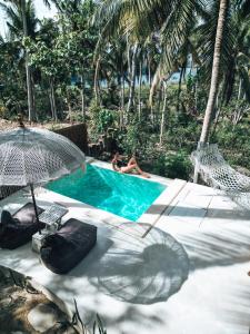 Bazén v ubytování Exotic Private Glamping nebo v jeho okolí