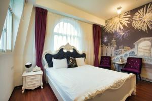 Katil atau katil-katil dalam bilik di Moly Homestay