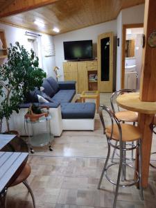 Χώρος καθιστικού στο Rózsadomb Apartman