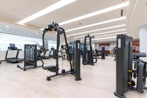 Fitness centrum a/nebo fitness zařízení v ubytování Hilton Tokyo Narita Airport