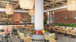 Restaurace v ubytování Embassy Suites By Hilton Dubai Business Bay