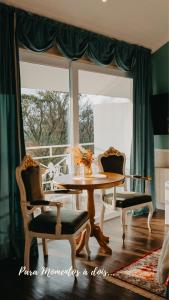 Χώρος καθιστικού στο Le Boutique Hotel Gramado - Exclusivo para Casais