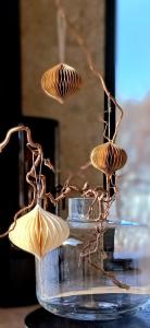 szklaną wazę z grzybami. w obiekcie Górnolotnie koło Karpacza w mieście Karpacz