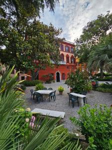 Zahrada ubytování VILLA GLAUER - D'AMICO