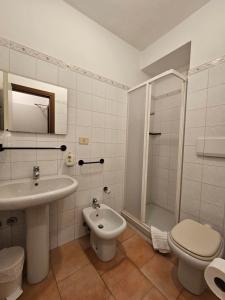 Koupelna v ubytování VILLA GLAUER - D'AMICO