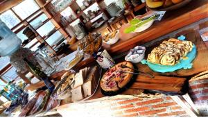 Comida no hotel ou em algum lugar perto