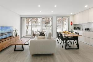 Køkken eller tekøkken på Casa das Ondas