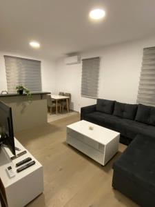 Ruang duduk di Filmski grad Apartmani