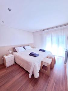 Postel nebo postele na pokoji v ubytování Casa Santana