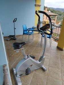 Fitnesscentret og/eller fitnessfaciliteterne på Appartamenti La Collina