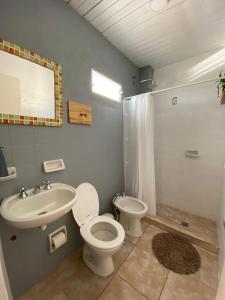 Koupelna v ubytování Dpto Apart Berutti