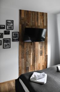Sjónvarps- og/eða afþreyingartæki á Apartamenty Stara Wisła