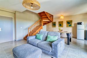 Kuchyň nebo kuchyňský kout v ubytování Logement 4 pièces Étang St Paul